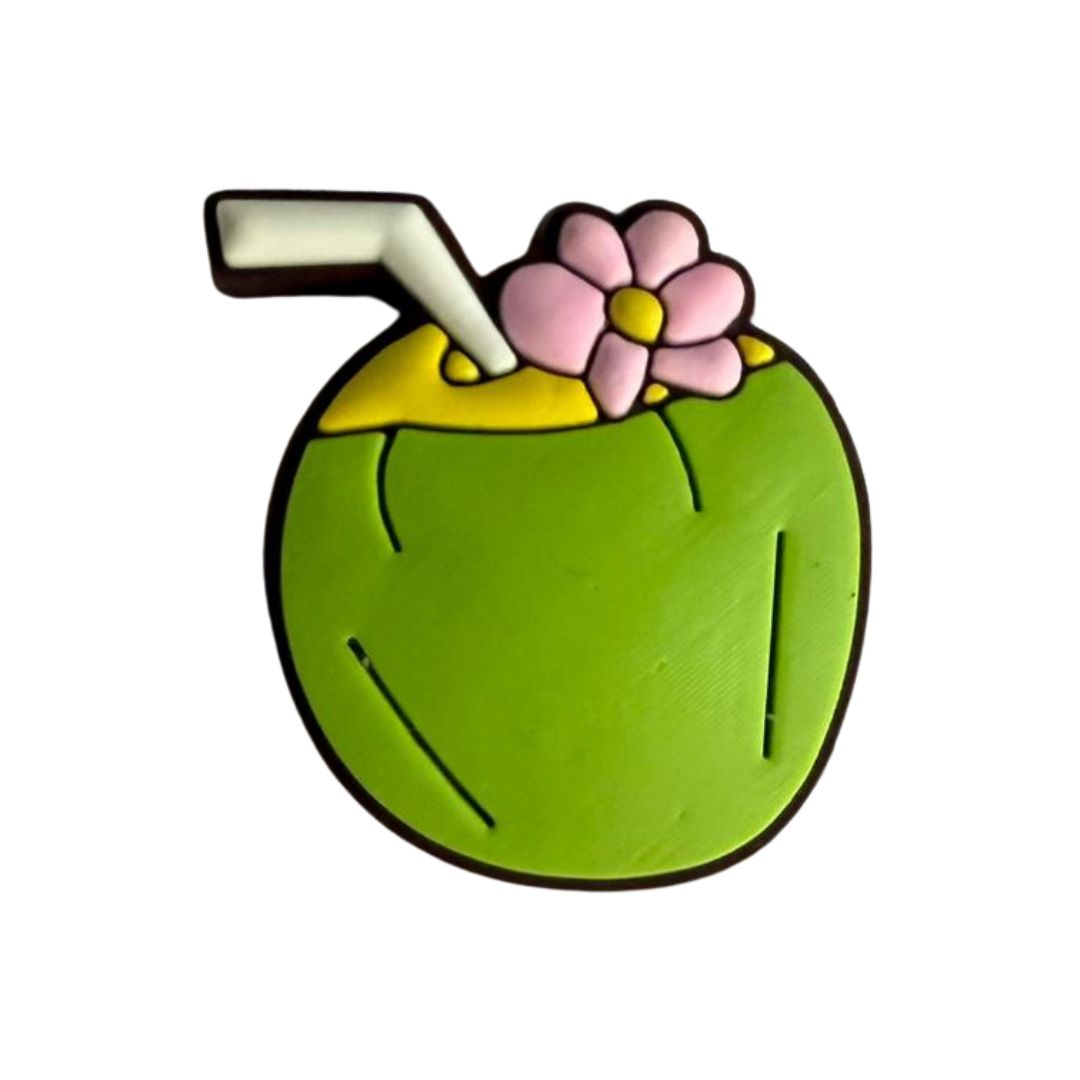 Mini Coconut Drink Rubber Patch