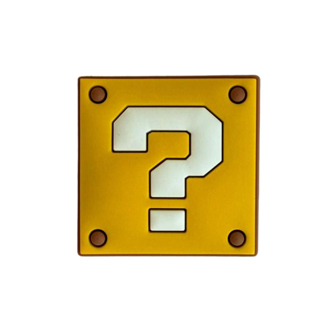 Mini Mario Question Block Rubber Patch