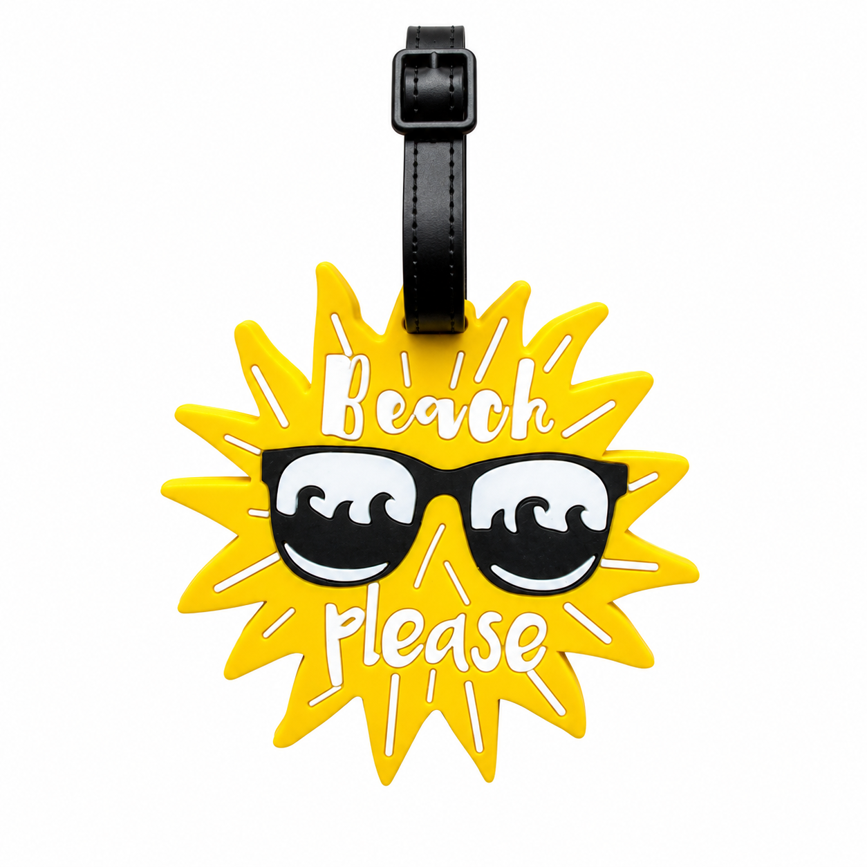 Beach Please Bag Tag
