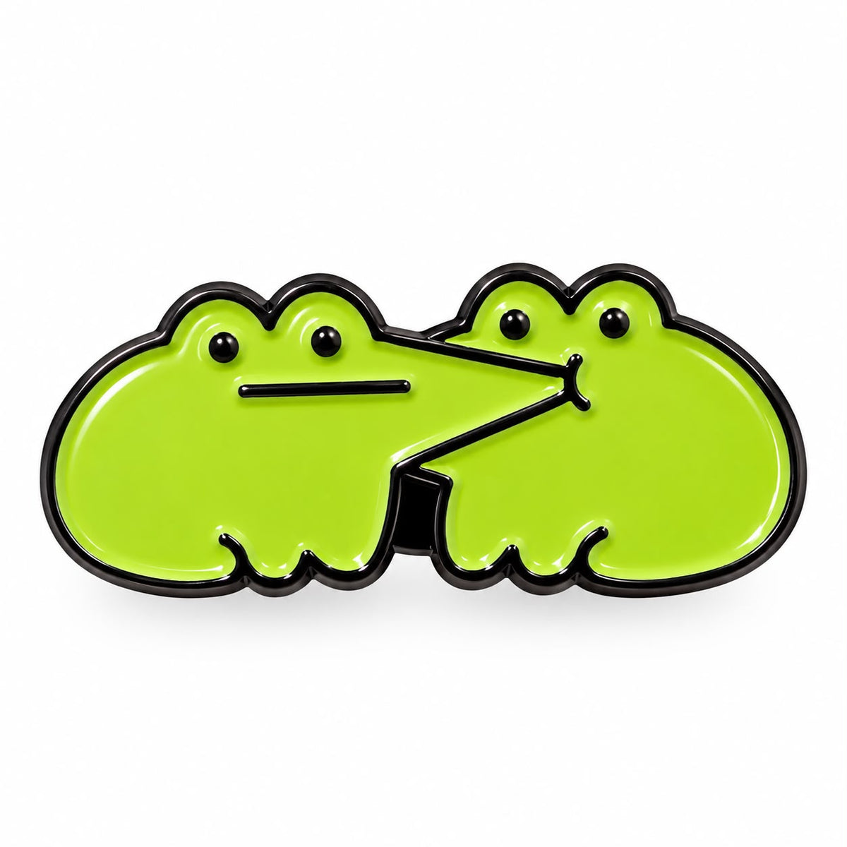 Kissy Frogs Pin