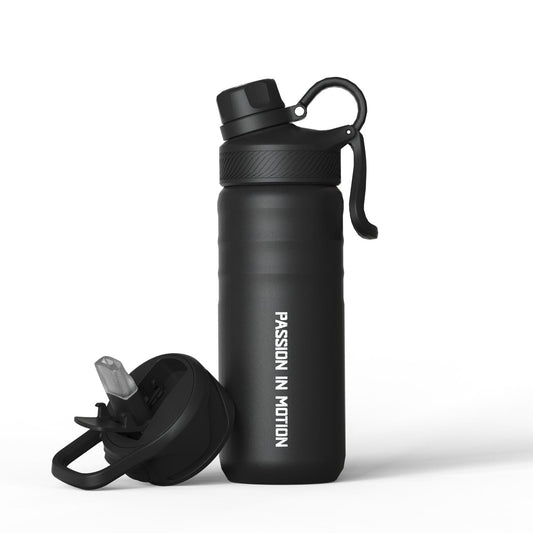 Black Double Stainless-Steel Bottle
