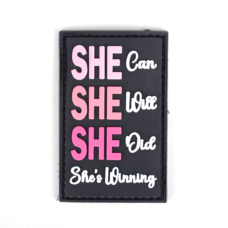 She's  Winning Patch