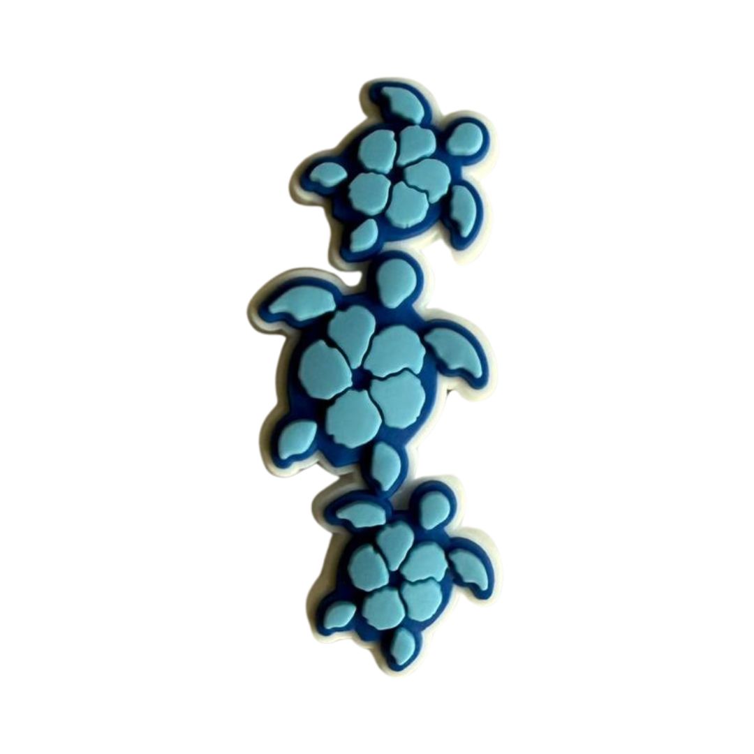 Mini Trio Turtles Rubber Patch
