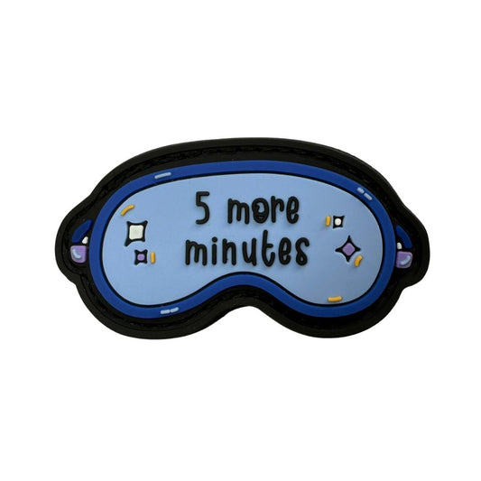 5 More Minutes Rubber Patch