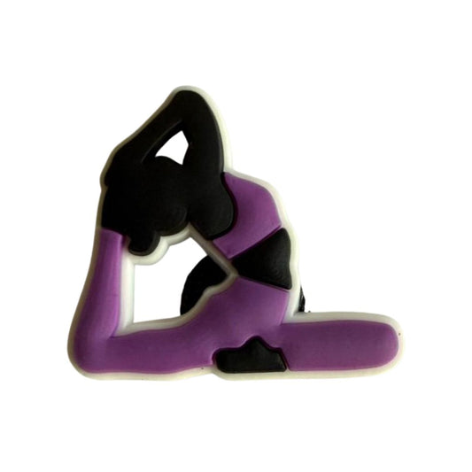 Mini King Pigeon Pose Rubber Patch