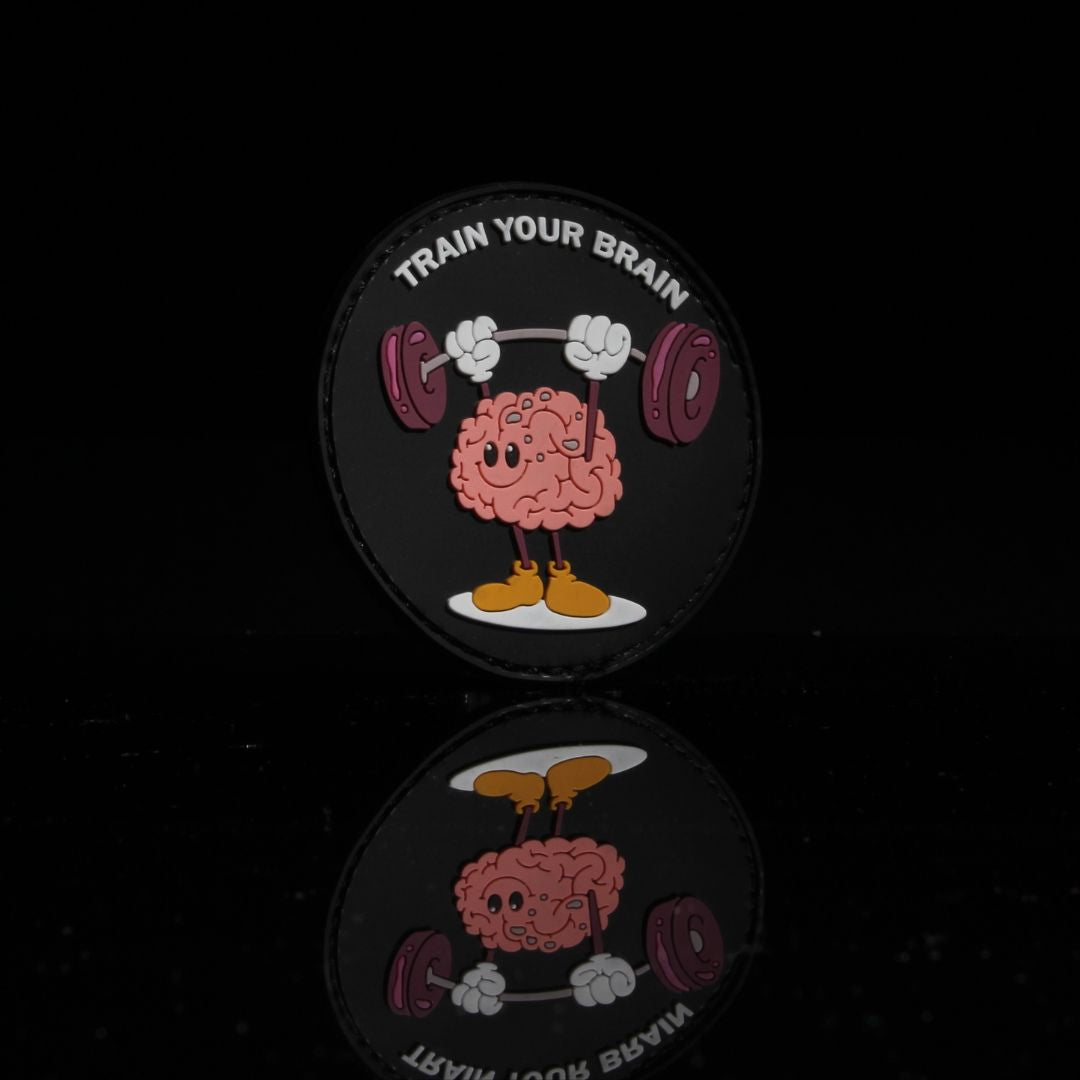 Train Your Brain Rubber Patch