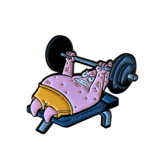 Gym Bench Press pin