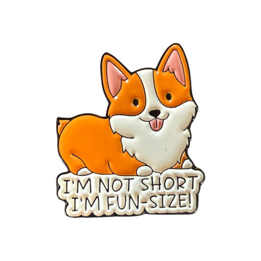 Fun-Size Corgi Pin
