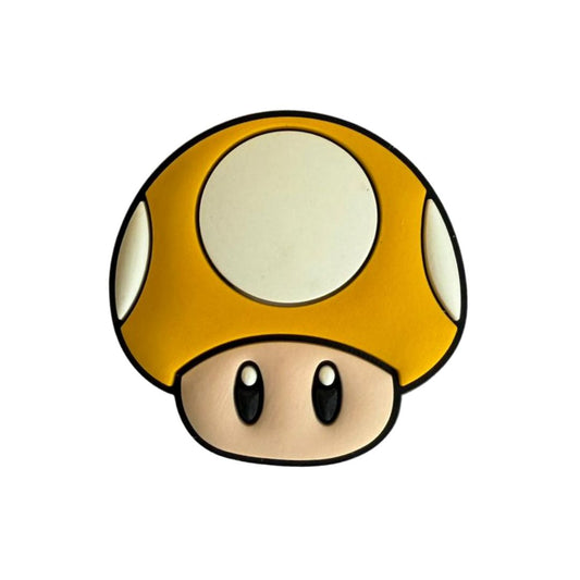 Mini Mario's Yellow Mushroom Rubber Patch