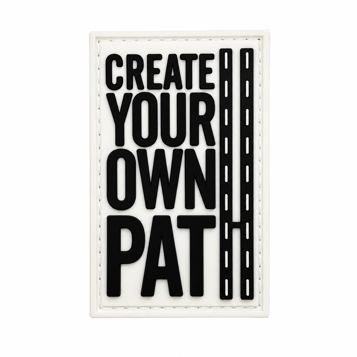 Create Your Own Path Rubber Patch