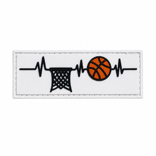 Basketball Heartbeat Patch