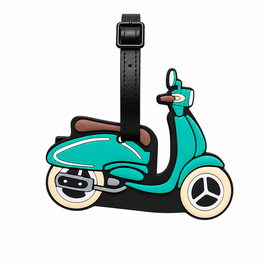 Vespa Scooter Bag Tag