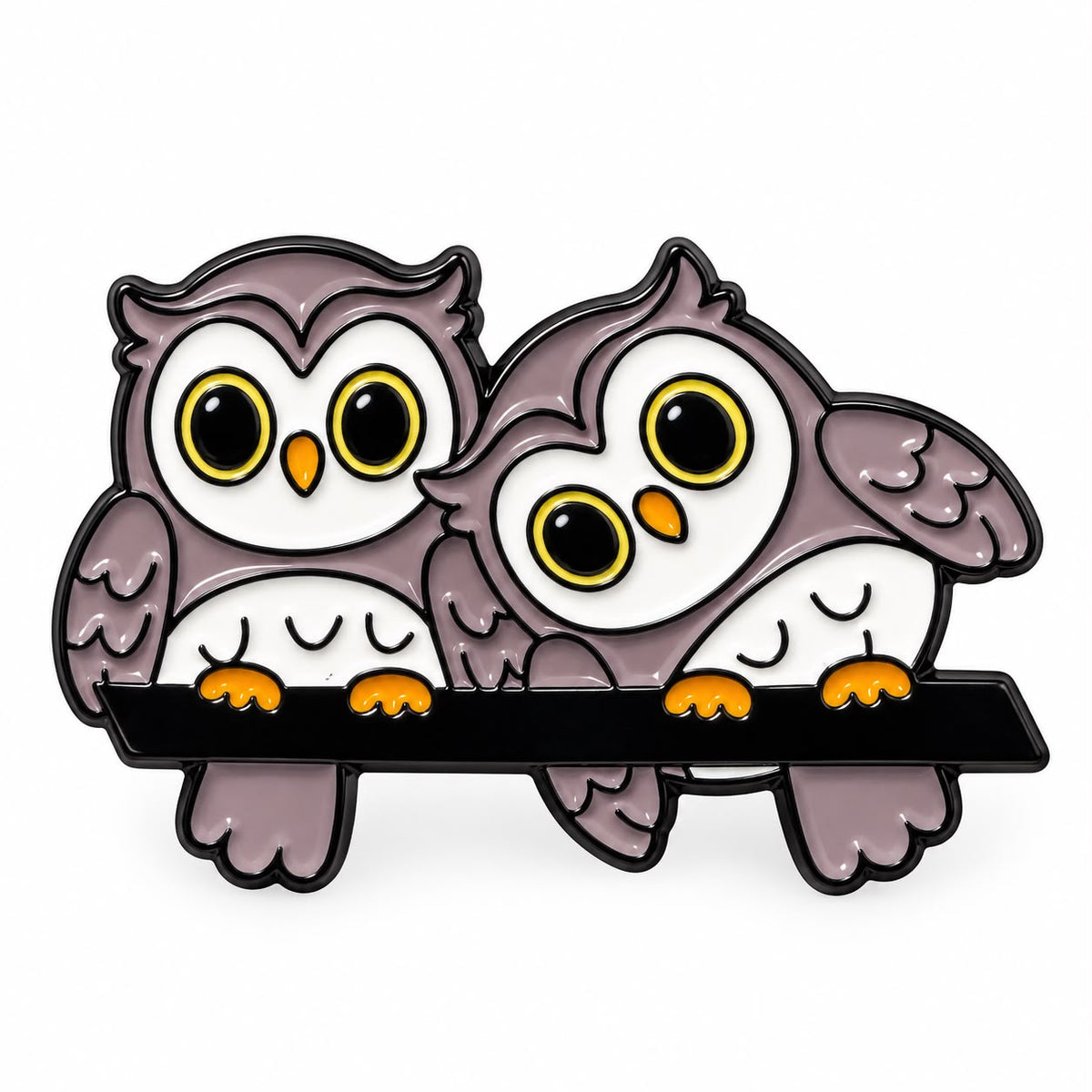 Night Owl Duo Pin