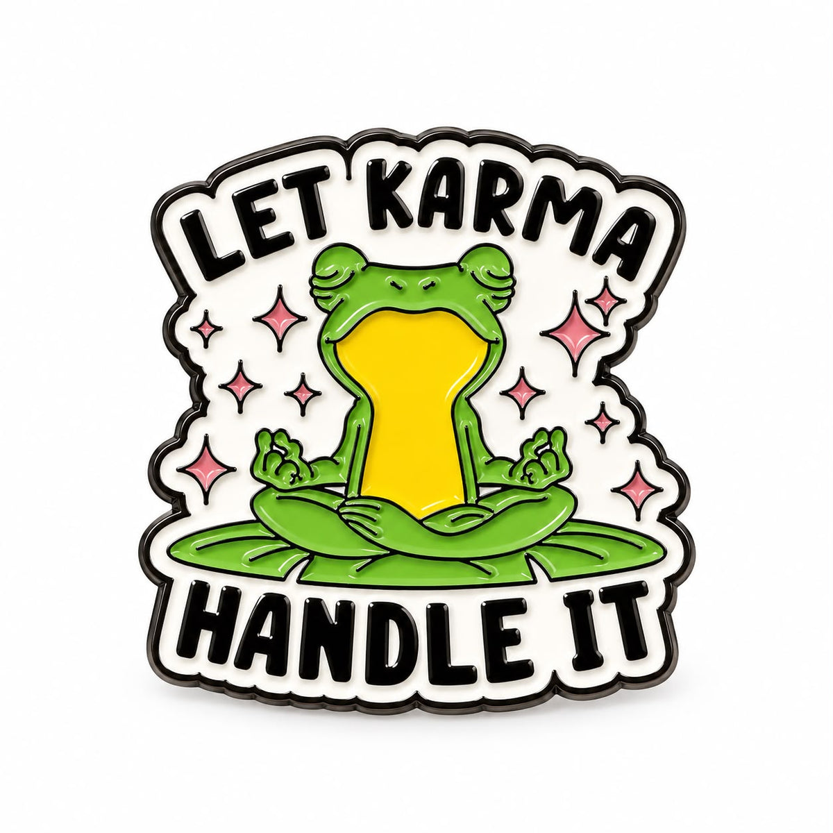 Let Karma Handle It Pin