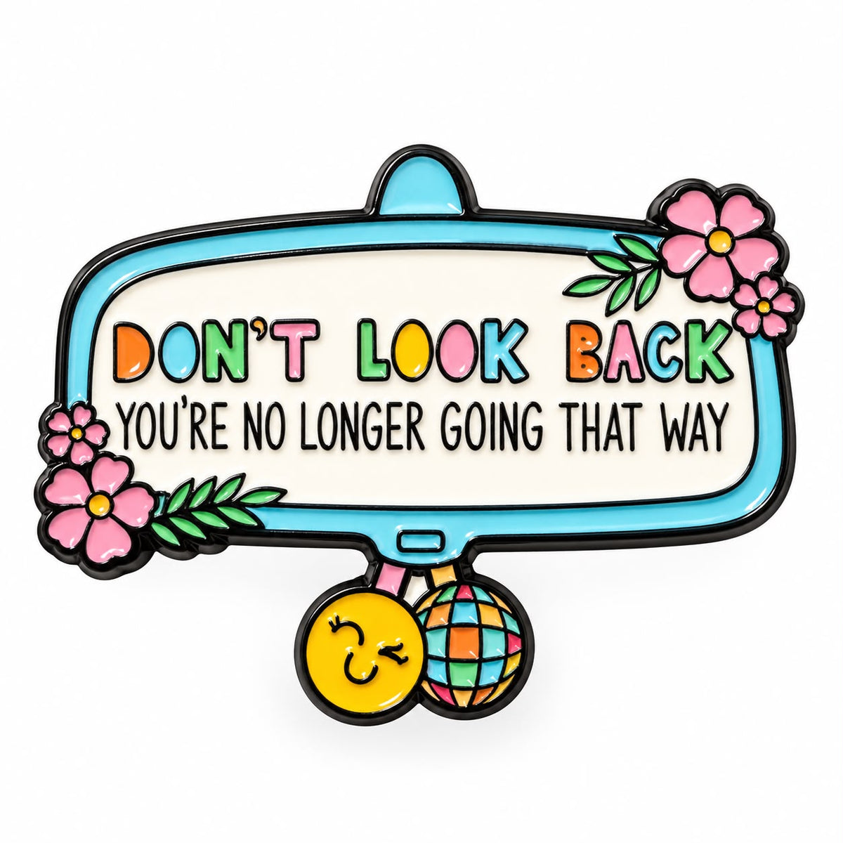 Keep Moving Pin