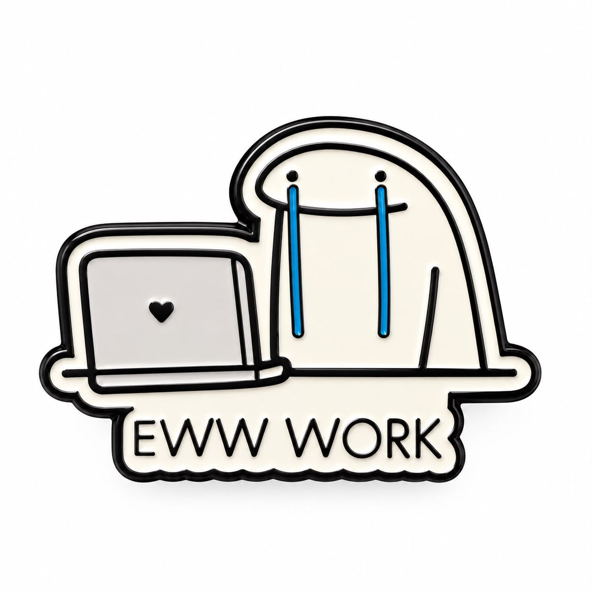 Ewww Work Pin