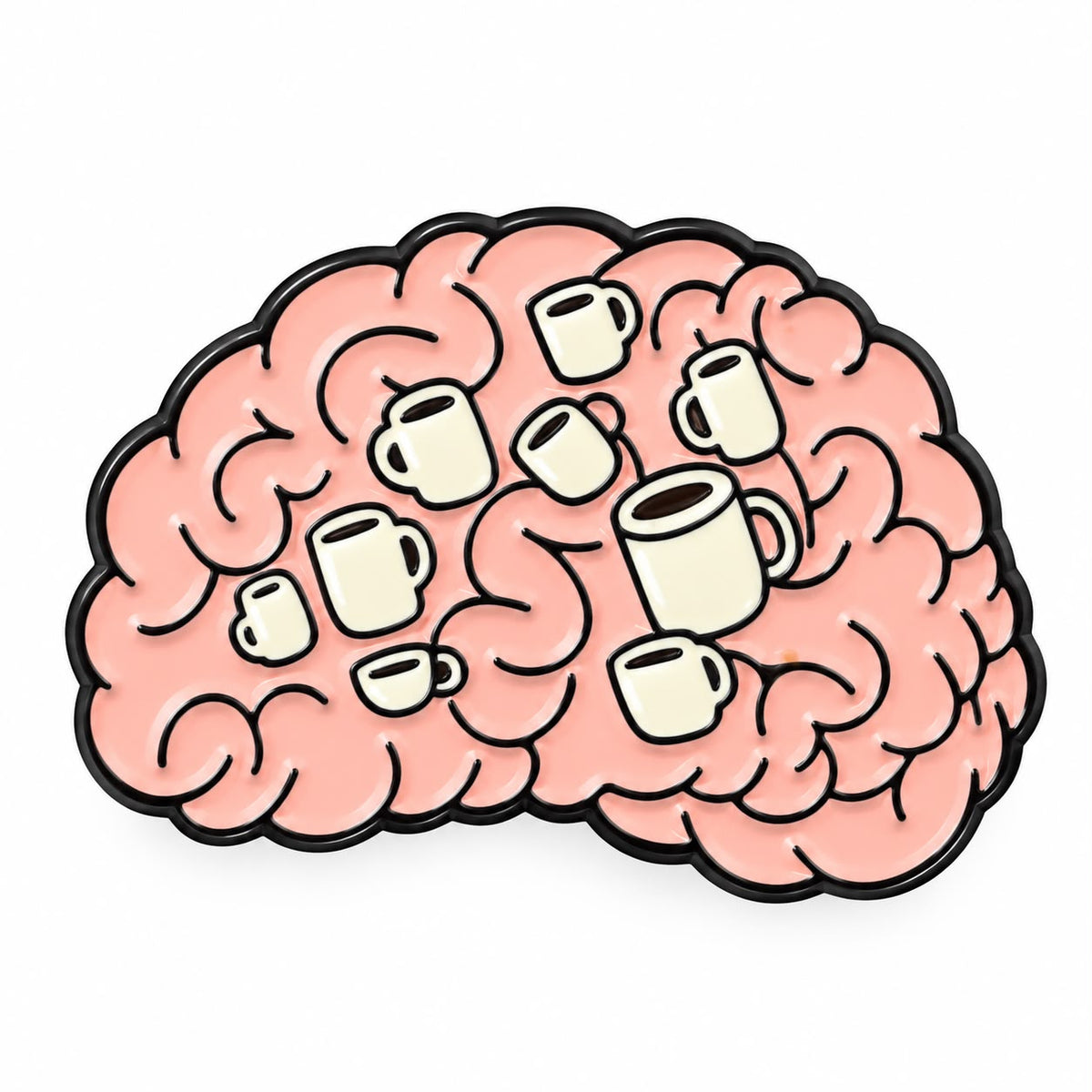 Coffee Addict Pin